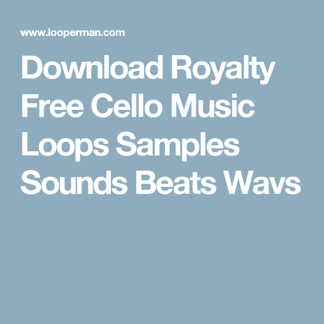 royalty free music loops samples